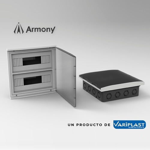 Caja Para Termica 24 Modulos Embutir Variplast Armony 2