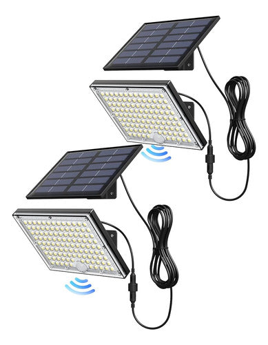 ~? Luces Solares Jackyled Al Aire Libre Con Sensor De Movimi 0