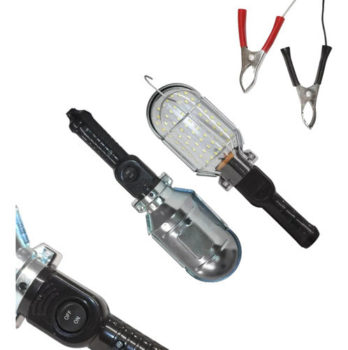Portable LED Lamp for Auto Workshop 12V 5m Cable 0