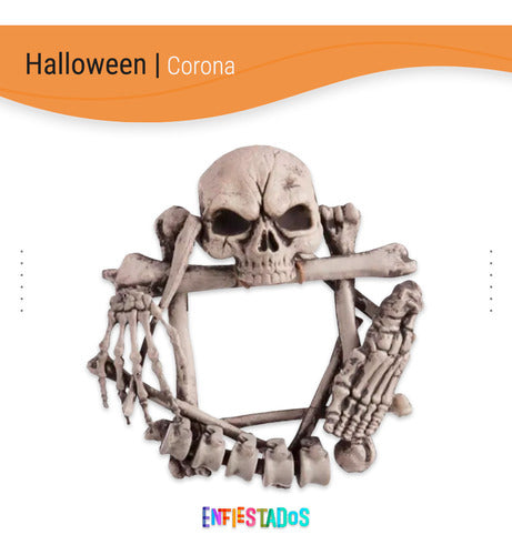 Enfiestados Decoracion Halloween Colgante Calavera Esqueleto Cotillon 1