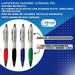 100 Personalized Retractable Pens - Madrid Model 7