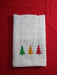 QS Christmas Hand Towel Embroidered 2