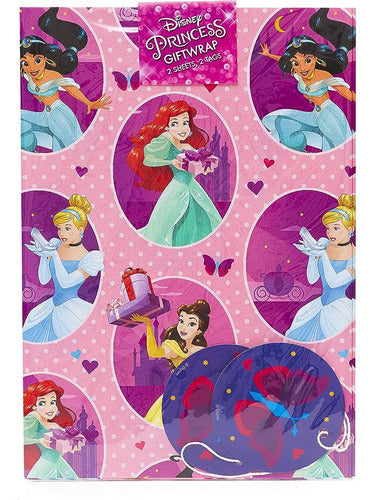 Papel De Regalo Disney Princess - Papel De Regalo Para Niñas 1