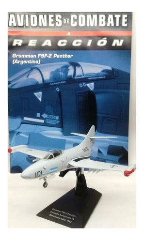 Grumman F9F-2 Panther Argentina Combat Jet Aircraft 3