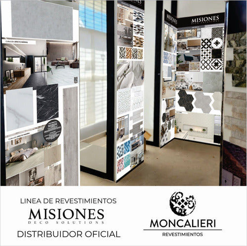 Misiones Deco Slebet Bianco Glass Mosaic Wall Covering 3