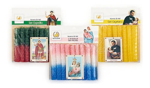 Iluminarte Honey Novena Candles - Santería San Juan 0