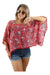 Spiga 31 Blusa Grande Estampado Combo X3 Poncho Mujer Playera Set 5