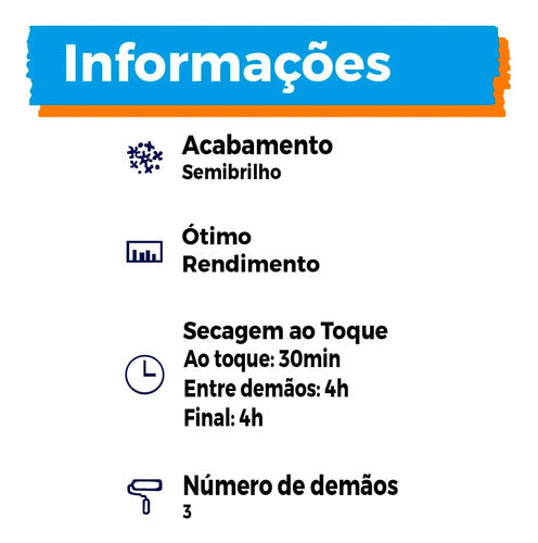 Tinta Acrílica Decora Diamante - Núvem Suave 3,2 Litros 3