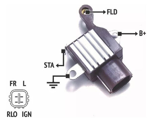 Regulador De Voltaje Alternador T.nipondenso Rnn 003020 0