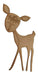 15 Bambi 15cm  Fibrofacil Mdf Cumpleaños Sovuenirs 0