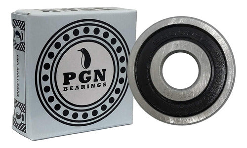 High-Carbon Steel 2 X 6200 2RS Sealed Bearings 1