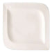 Set of 4 Square Serving Dishes with Handle Horeca Harmony 28 cm Porcelain H 0