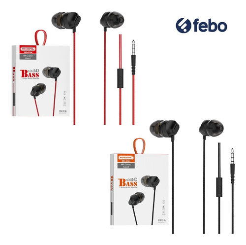 Somostel Auricular Manos Libres SMS-CS04 Con Jack 3.5mm Febo 5