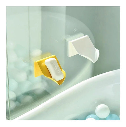 ARTOOLS Plastic Soap Drain Holder for Soap or Sponges - White 3