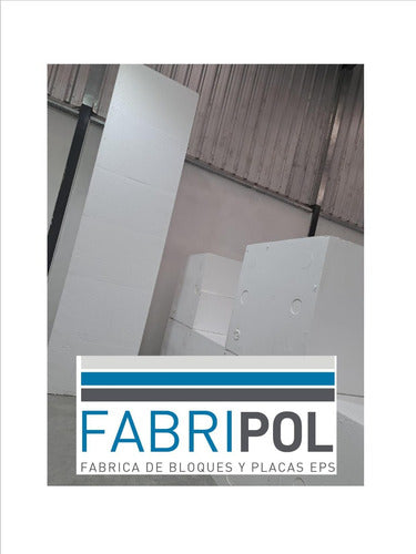 FABRIPOL Placa Telgopor Eps Eifs 100x100x10 Cm Alta Densidad 15 Kg 5