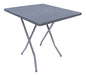 Square Steel Table with 75cm Plastic Top 2