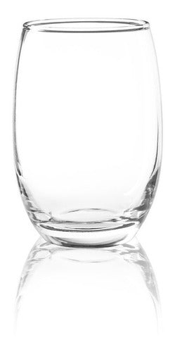Set of 12 Mikonos Glass Wine Tumblers Without Stem 0