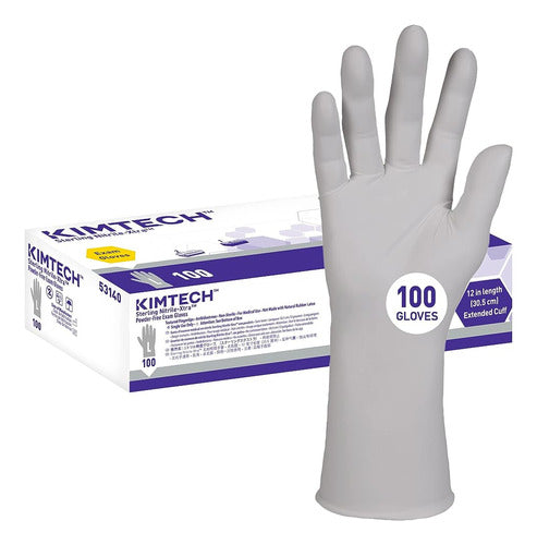 Guantes De Examen Kimtech Sterling Nitrile-xtra (53140), 3.5 0