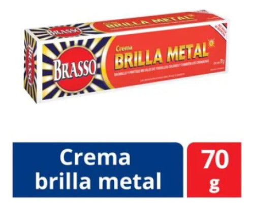 Brasso Brilla Metal Crema X 70gr 1