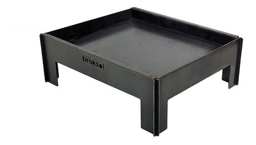 Brogas Portable Built-in Brazier 37 X 44 X 15 Cm 0