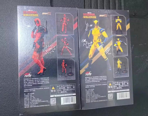 Boneco De Ação Original Zd X-men Deadpool & Wolverine 2024 2