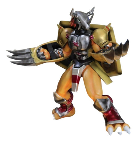 Caseros3D 3D Wargreymon Figure Digimon 20 cm 0