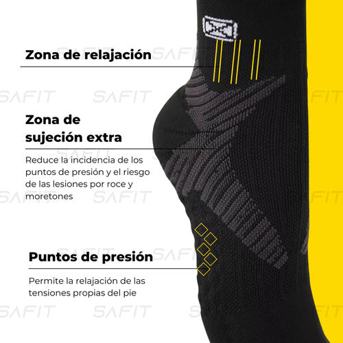 SOX® Graduated Compression Socks 15-20 Running Fitness Soccer Rugby Hockey Alleviate Lower Limb Heaviness 43