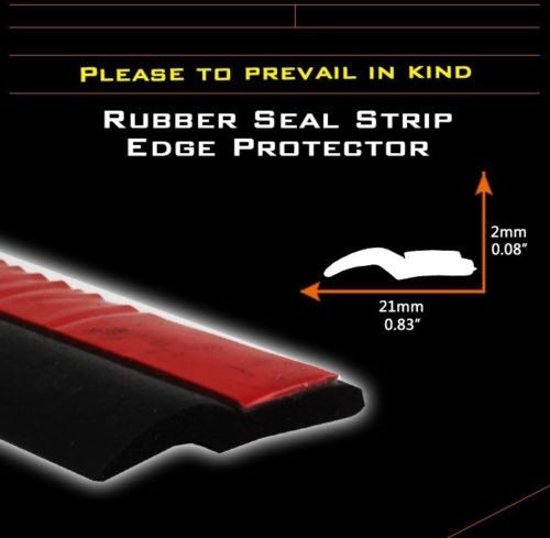 Z 6.5 Feet Car Door Edge Trim Seal 1