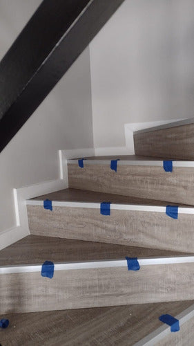 Floating Stair Covering by America Parquets in Paso Del Rey La Reja 0