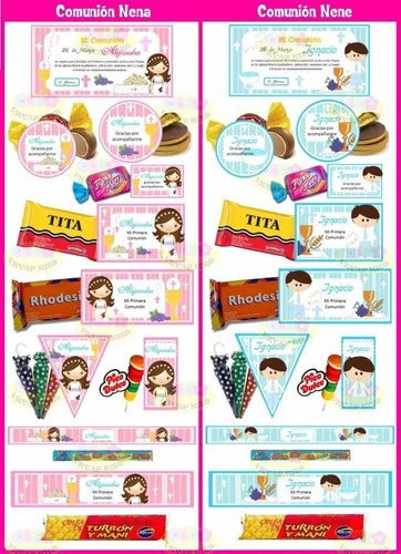 Kit Imprimible Combo De Mini Kits Con Todos Los Personajes! 1