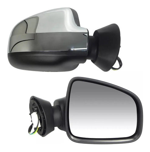 Fitam Electric Chrome Mirror 2011 2012 2013 2014 Original Right Side 0