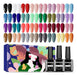 Jodsone 35 Pcs Gel Nail Polish Set Gel Nail Kit Con 32 Color 0