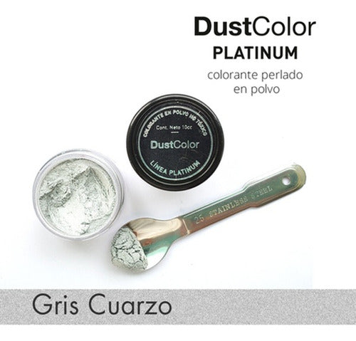 DripColor Dustcolor Powder - Platinum Line Gray Quartz 1