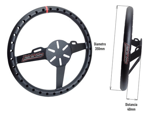 Volante Mq Racer (sin Masa) Cuarto De Milla Competicion 1