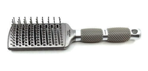 Geo2000 Nano Silver Vent Hairbrush for Straightening and Styling 0