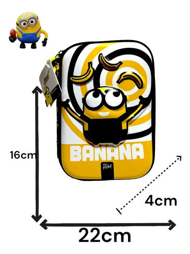 Hard Case Pencil Case 1 Level The Minions Movie Banana 3