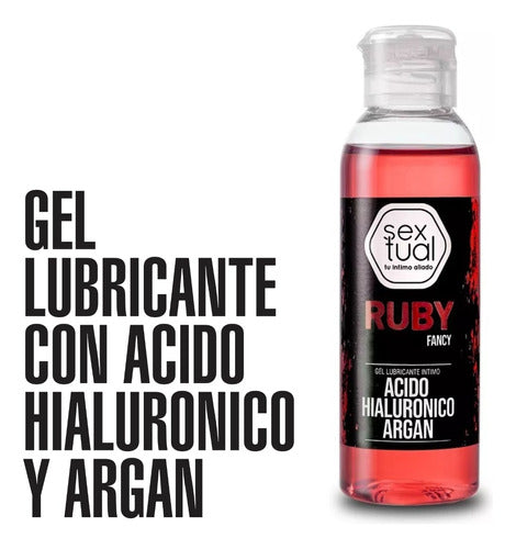 MON AMANT Gel Lubricante Intimo Lube Ruby Fancy Propiedades Para Piel 6