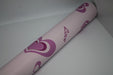 10 Papel Adhesivo Empapelar Pared Rosa Corazon Love 45cmx1mt 2