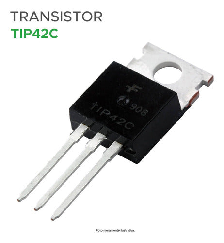 Kit 100 Peças Transistor Tip42c = Tip 42c = Tip42= Tip-42c 4