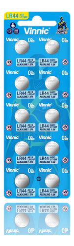 Vinnic 30 Button Batteries L1154F LR44 AG13 A76 Distributor 0