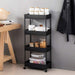 4-Tier Organizer Shelf Bathroom with Wheels - Limited Stock Offer Free Shipping 14