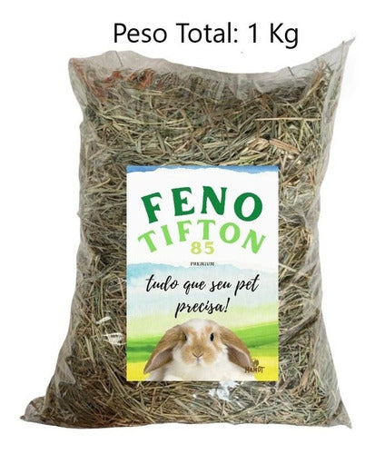 Fardo De Feno Coelho Hamster Porquinho Índia Chinchila 5 Kg 3