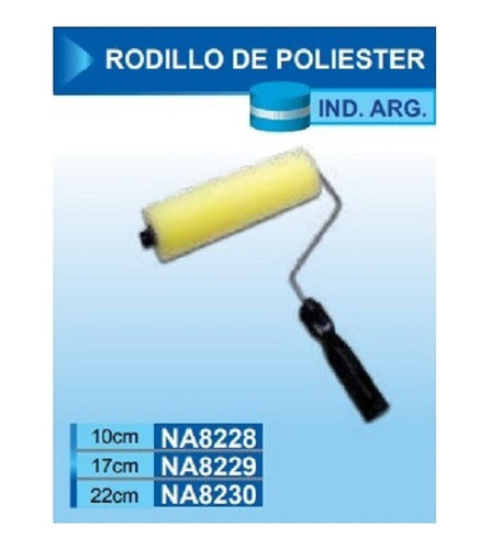 Power Professional Polyester Roller 10 cm NA8228 1