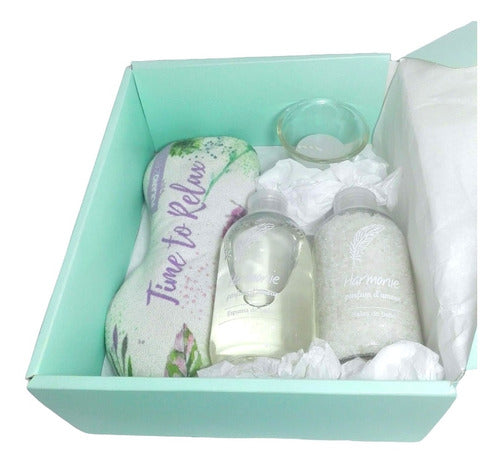 Zen Spa Jasmine Aroma Gift Box Relaxation Kit Set N43 - Enjoy It! - Aroma Regalo Box Zen Spa Jazmín Kit Relax Set N43 Disfrutalo
