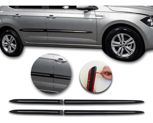 VW 4 Piece Polo 5-Door 2018 Bumper Protector Kenny 3M 4