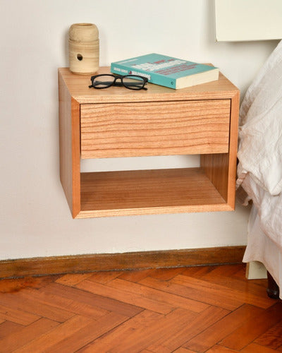 Floating Paradise Nightstand with Drawer 1