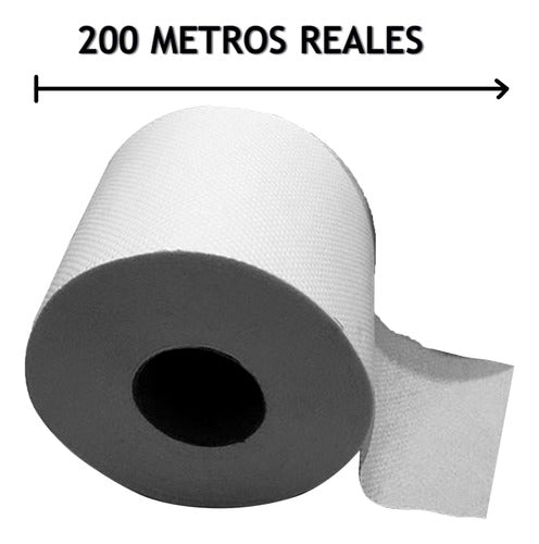 Texcel Jumbo Premium Toilet Paper 200m - 8 Rolls 2