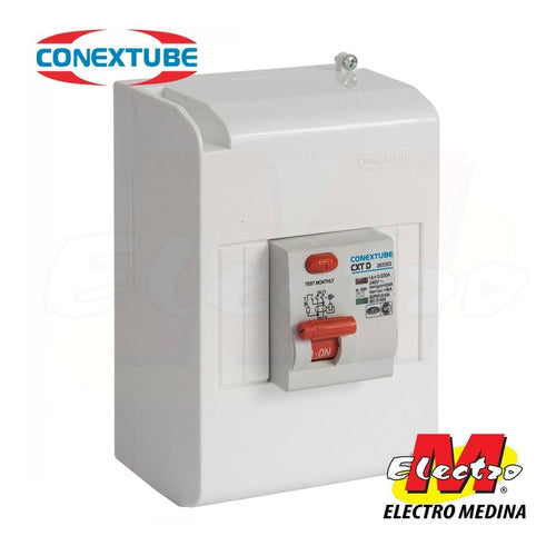 Caja 4 Boca Din Termica  Cubreborne Conextube Electro Medina 0