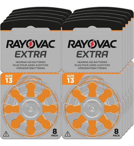 Rayovac Extra Pa13 Hearing Aid Batteries Pack of 24 1