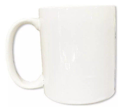 Eyal Taza De Cerámica Blanca Importada - Jarro Mug 0